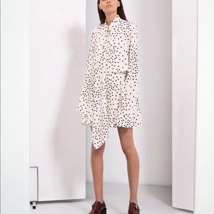 STELLA MCCARTNEY
Lawson layered polka-dot silk crepe de chine dress 38/4